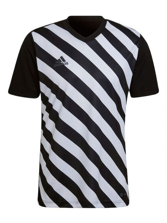 Adidas Entrada 22 GFX JSY HF0126 Black/White Adidas Entrada 22 GFX JSY HF0126 Black/White