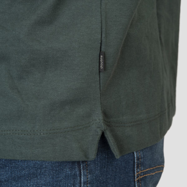 Double Μακρυμάνικο μπλουζάκι Πράσινο 252TS-9073 Deep Forest