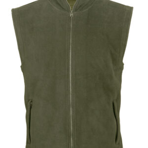 Fageo Ανδρικό Γιλέκο Εργασίας με Επένδυση Fleece Χακί Fag 010