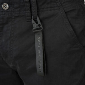 Double Ανδρικό Cargo Παντελόνι με λάστιχα 252CCP-4066 Black