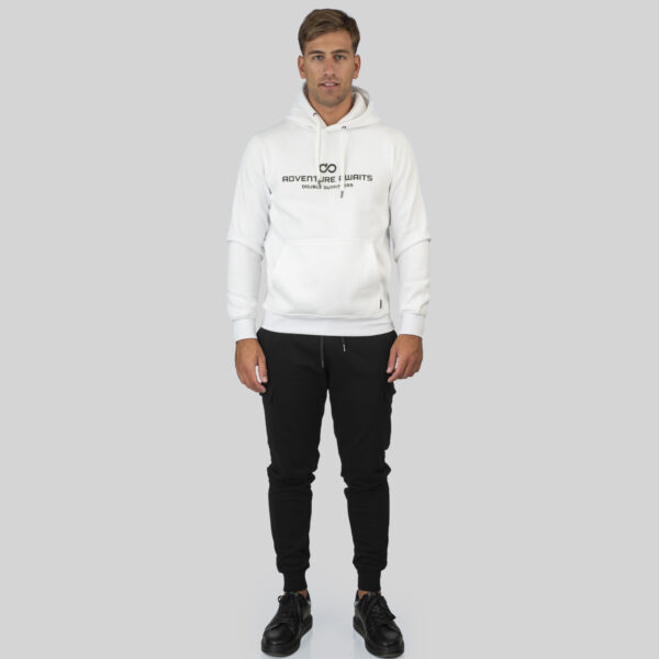 Double Παντελόνι φόρμας με λάστιχο στη μέση και τσέπες cargo (Fleece από πετσετέ ύφασμα) 252MPAN-6031Black Double Παντελόνι φόρμας με λάστιχο στη μέση και τσέπες cargo (Fleece από πετσετέ ύφασμα) 252MPAN-6031Black