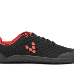 Vivobarefoot Stealth 2 Γυναικεία Αθλητικά Black/Red 200061-01