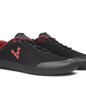 Vivobarefoot Stealth 2 Γυναικεία Αθλητικά Black/Red 200061-01