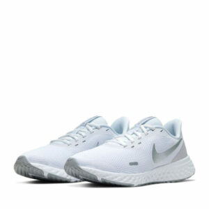 Nike Revolution 5 Γυναικεία Αθλητικά Παπούτσια Running White / Wolf Grey / Pure Platinum BQ3207-100