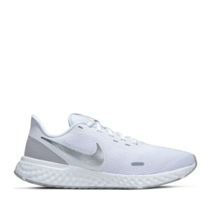 Nike Revolution 5 Γυναικεία Αθλητικά Παπούτσια Running White / Wolf Grey / Pure Platinum BQ3207-100