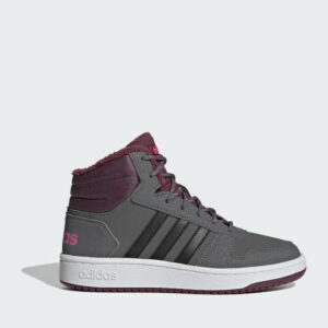 AdidasHoops 2 Αθλητικά Παιδικά Παπούτσια Μπάσκετ με Κορδόνια Grey Five / Core Black / Screaming Pink GZ7796 AdidasHoops 2 Αθλητικά Παιδικά Παπούτσια Μπάσκετ με Κορδόνια Grey Five / Core Black / Screaming Pink GZ7796