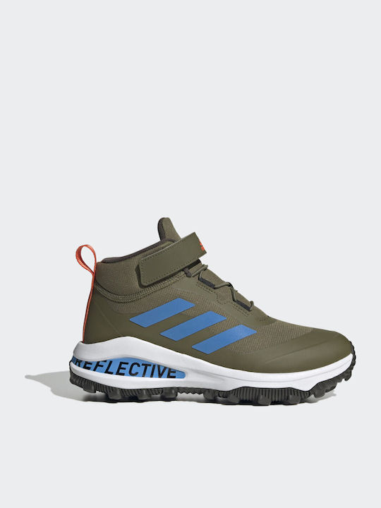 Adidas Fortarun All-Terrain Cloudfoam Παιδικά Μποτάκια Χακί Αδιάβροχα με Σκρατς GZ2199