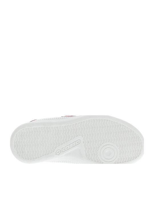 Lotto Παιδικά Sneakers με Σκρατς Λευκά 219405-8RJ Lotto Παιδικά Sneakers με Σκρατς Λευκά 219405-8RJ