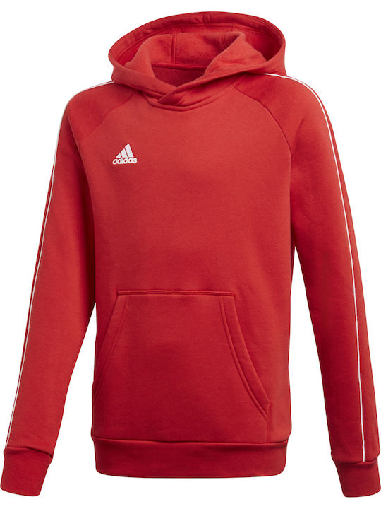 Adidas Core 18 Hoody Y CV3431 Power Red/White
