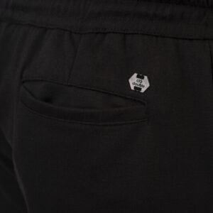Double Παντελόνι Chinos Pique με Ελαστική Μέση 251CP-4033 Black