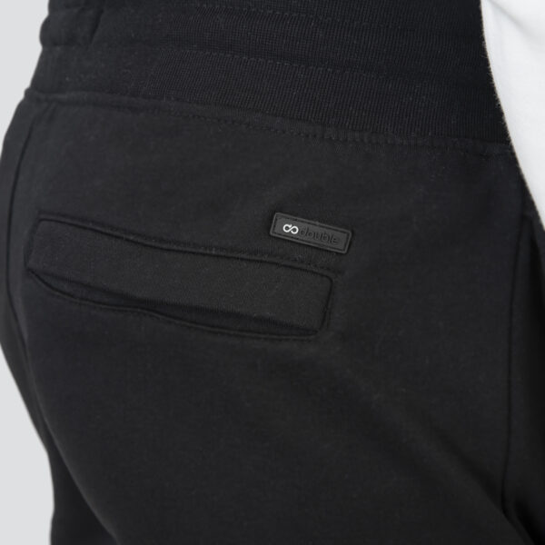 Double Παντελόνι φόρμας με λάστιχο στη μέση και τσέπες cargo (Fleece από πετσετέ ύφασμα) 252MPAN-6031Black Double Παντελόνι φόρμας με λάστιχο στη μέση και τσέπες cargo (Fleece από πετσετέ ύφασμα) 252MPAN-6031Black