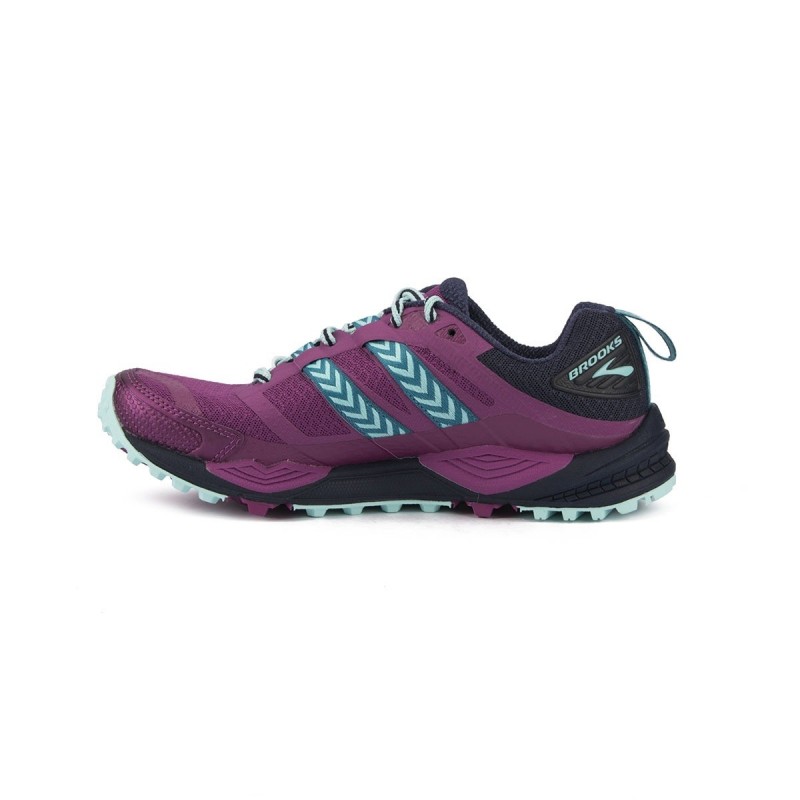 Brooks Cascadia 12 Trail Γυναικεία Αθλητικά Παπούτσια Trail Running 120233-1B533 (Plum/Navy/Vice Blue) Brooks Cascadia 12 Trail Γυναικεία Αθλητικά Παπούτσια Trail Running 120233-1B533 (Plum/Navy/Vice Blue)