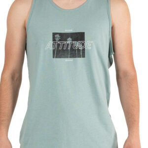 Double Ανδρική Αμάνικη Μπλούζα TSL-09A Μέντα