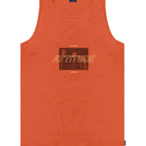 Double Ανδρική Αμάνικη Μπλούζα TSL-09A Πορτοκαλί