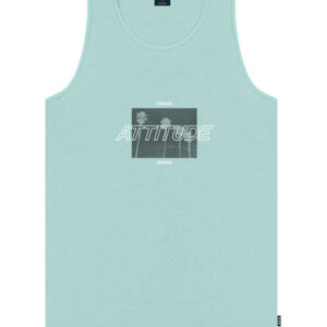 Double Ανδρική Αμάνικη Μπλούζα TSL-09A Μέντα