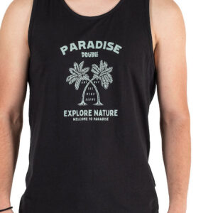 Double Ανδρική Αμάνικη Μπλούζα TSL-09A Μαύρο