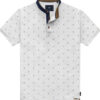 Double Mao Print Fashion Polo PS-278SVA (Άσπρο,Μεγάλα μεγέθη) Double Mao Print Fashion Polo PS-278SVA (Άσπρο,Μεγάλα μεγέθη)