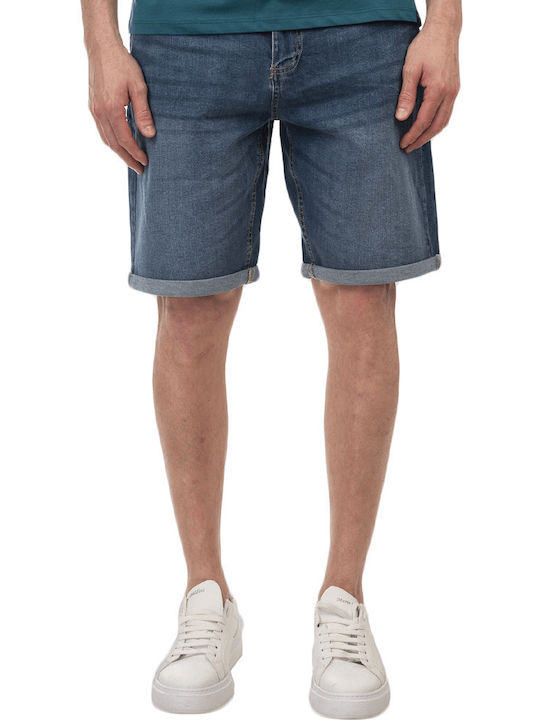 Double Ανδρική Βερμούδα Τζιν 251MJS-7015 Blue Denim Double Ανδρική Βερμούδα Τζιν 251MJS-7015 Blue Denim