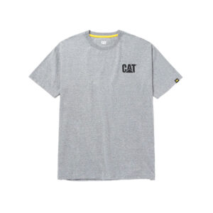 CAT Μπλουζάκι κοντομάνικο γκρι trademark tee W05324-004