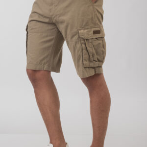 Double Ανδρική Βερμούδα Cargo 251MSHO-7011A Beige