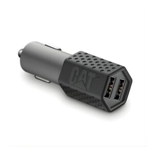 CAT Φορτιστής αυτοκινήτου 3.4A γρήγορης φόρτισης 2xUSB BLK(F-G)