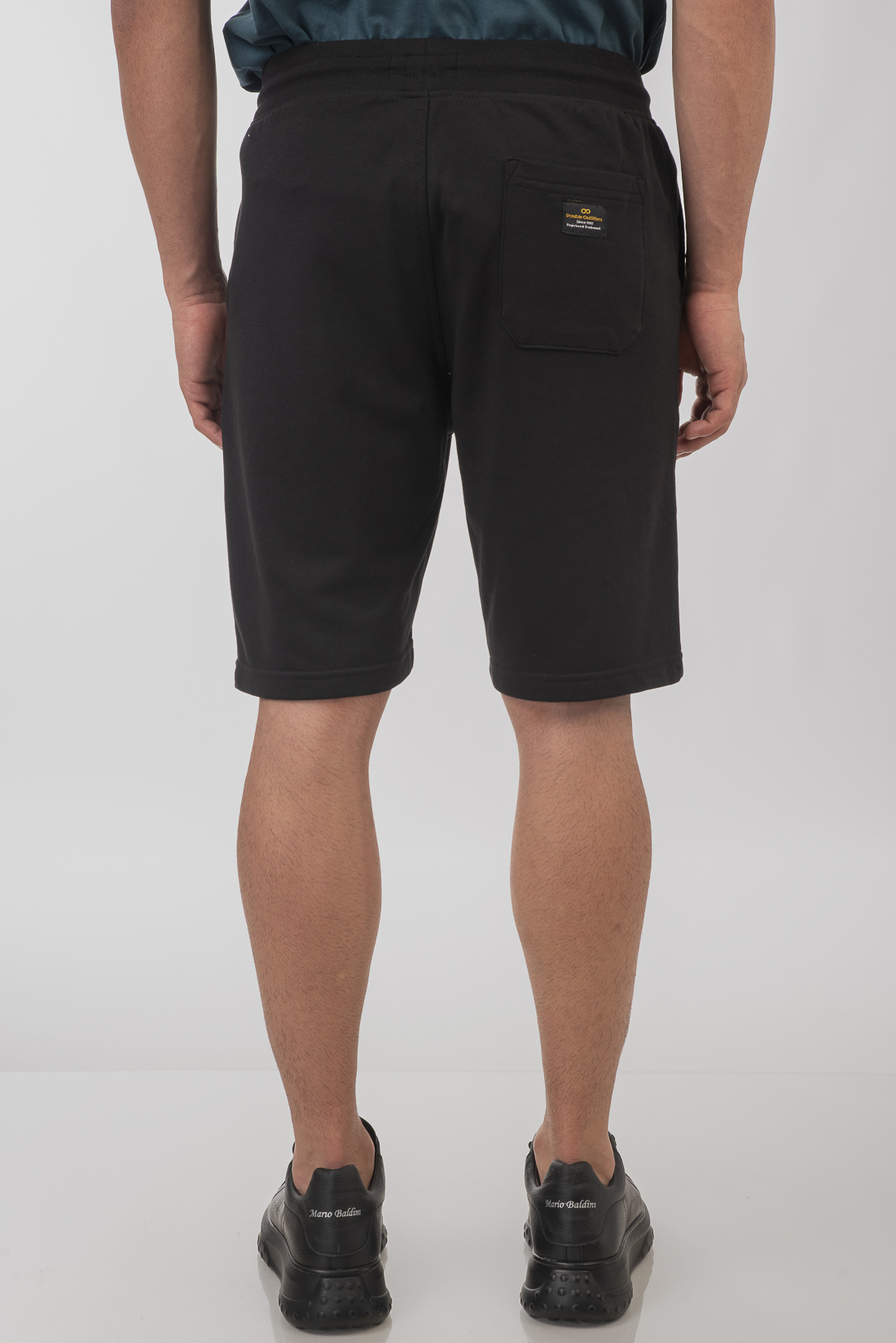 Double Ανδρική Αθλητική Βερμούδα 251MS-6011Α Black Double Ανδρική Αθλητική Βερμούδα 251MS-6011Α Black