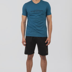 Double Ανδρική Αθλητική Βερμούδα 251MS-6016A Black