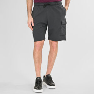 Double Μακό Βερμούδα με τσέπες 261MS-6032 Shadow Grey