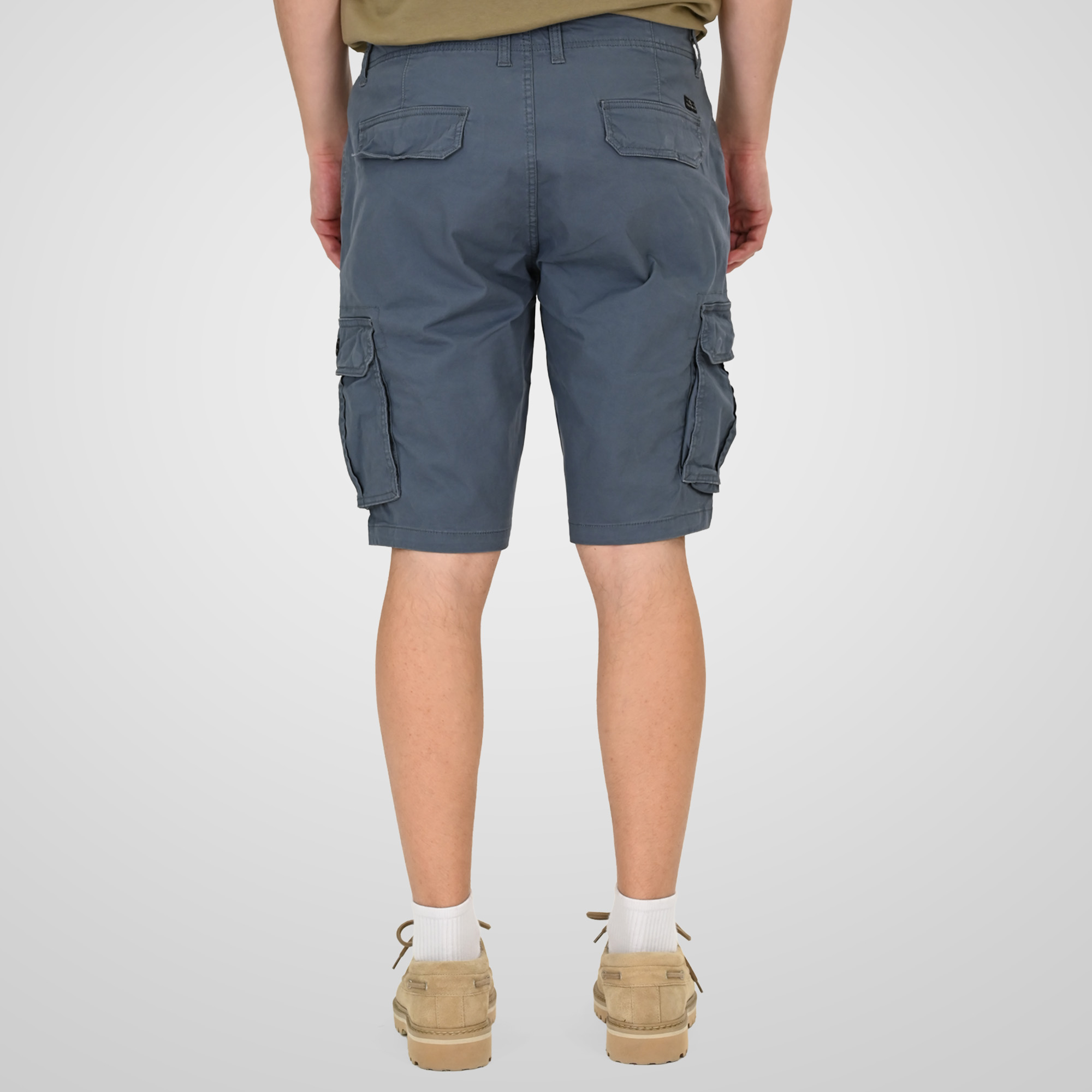 Double Ανδρική Βερμούδα Cargo 261MSHO-7061A Stone Blue Double Ανδρική Βερμούδα Cargo 261MSHO-7061A Stone Blue