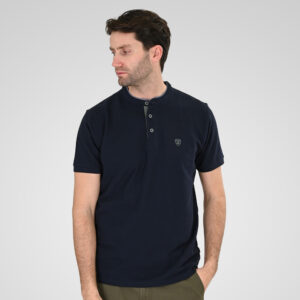 Double Ανδρικό Μπλουζάκι Polo 261PS-3083 Navy