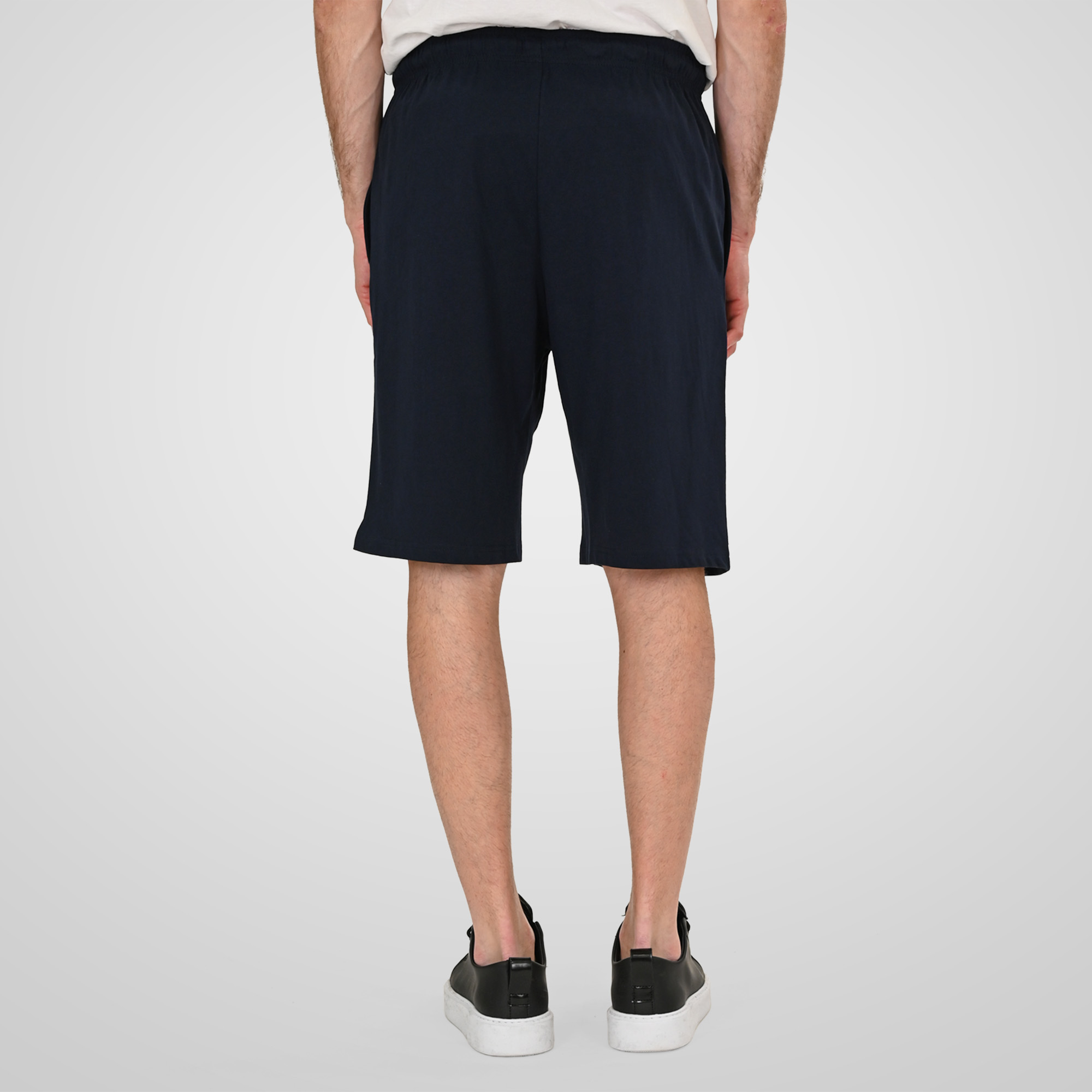 Double Ανδρική Μακό Βερμούδα 261MS-05A Navy Double Ανδρική Μακό Βερμούδα 261MS-05A Navy