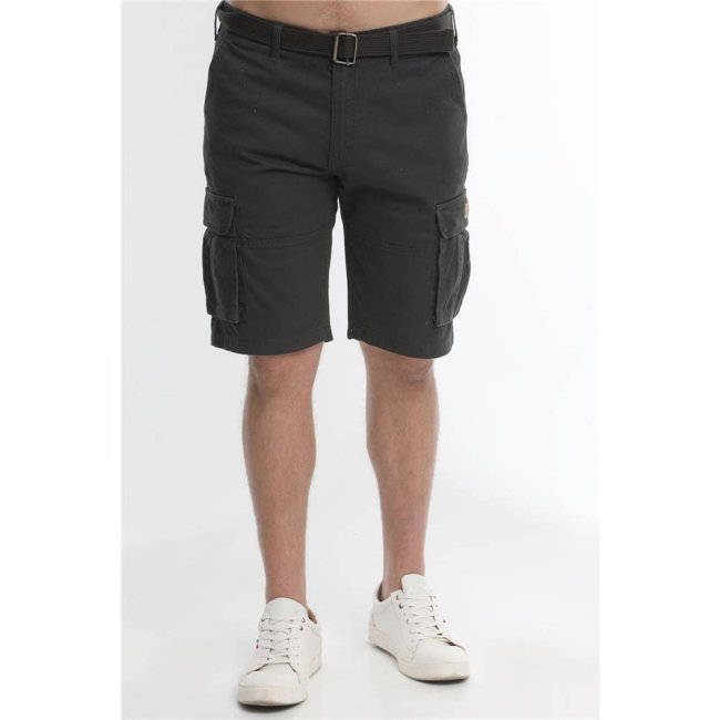 Double Ανδρική Βερμούδα Cargo MSHO-151A Anthracite Double Ανδρική Βερμούδα Cargo MSHO-151A Anthracite
