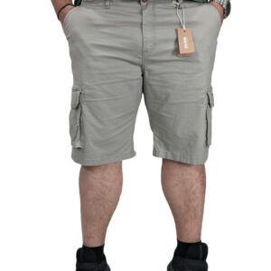 Double Ανδρικη Βερμούδα Cargo MSHO-143A Grey