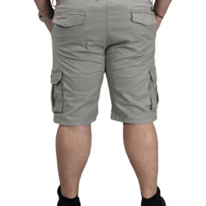 Double Ανδρικη Βερμούδα Cargo MSHO-143A Grey