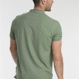 Double Ανδρικό Polo T-shirt PS-298Α Green