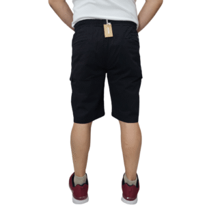 Double Ανδρική Βερμούδα Cargo MSHO-134VA (Μεγάλα Μεγέθη) Black