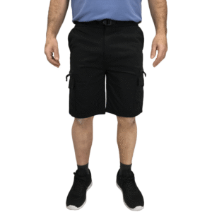 Double Ανδρική Βερμούδα Cargo MSHO-141A Black