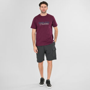 Double Μακό Βερμούδα με τσέπες 261MS-6032 Shadow Grey