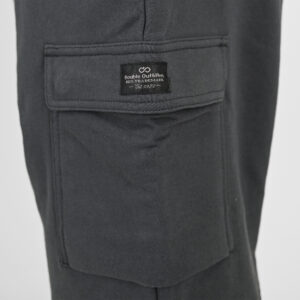 Double Μακό Βερμούδα με τσέπες 261MS-6032 Shadow Grey