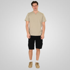 Double Ανδρική Βερμούδα Cargo 261MSHO-7061A Black