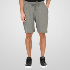 Double Ανδρική Λινή Βερμούδα 261MSHO-7064A LT-Khaki