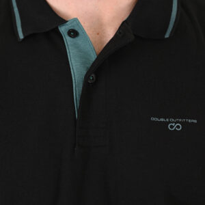 Double Polo Pique 261PS-3035 Black