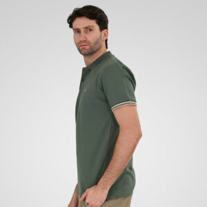 Double Ανδρικό Μπλουζάκι Polo  261PS-3072 Agate-Green