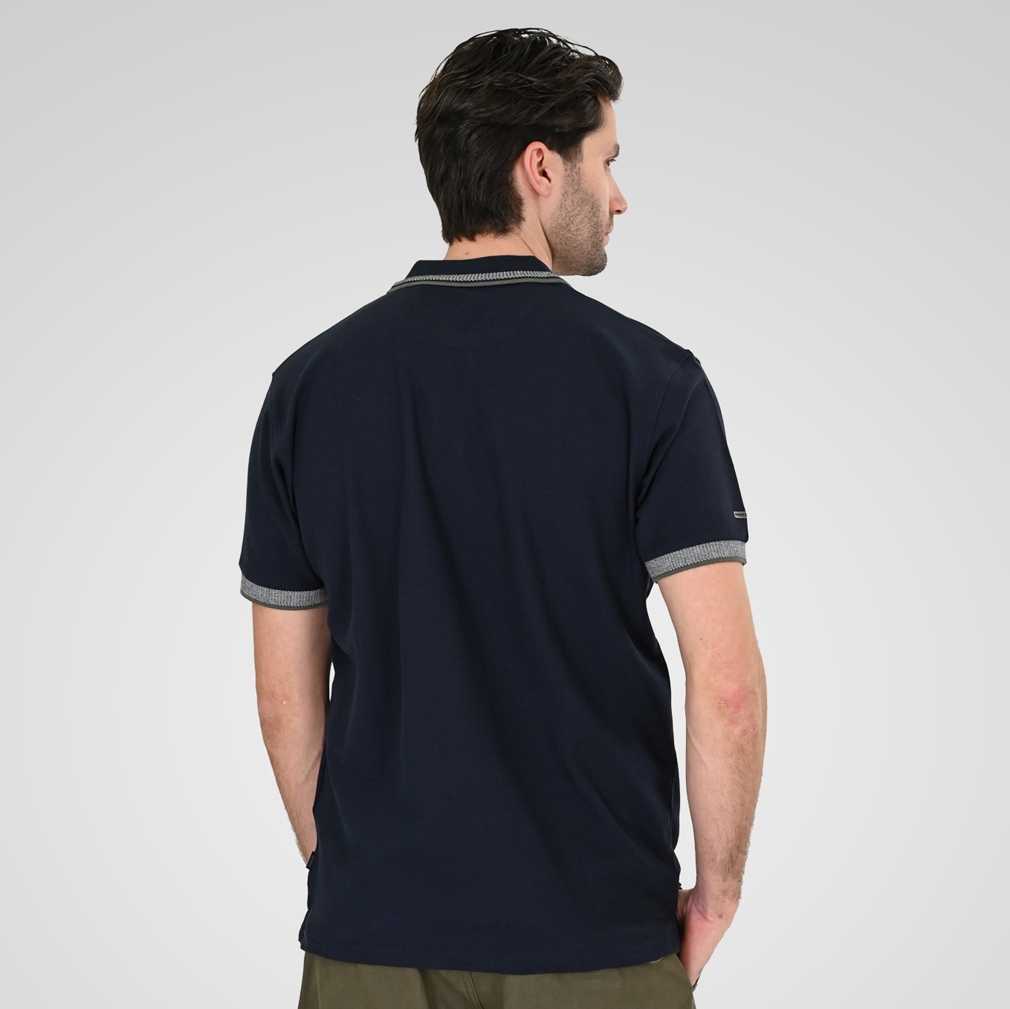Double Ανδρικό Μπλουζάκι Polo 261PS-3077 Navy Double Ανδρικό Μπλουζάκι Polo 261PS-3077 Navy