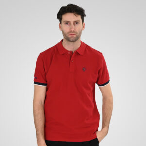 Double Ανδρικό Μπλουζάκι Polo 261PS-3078 Red