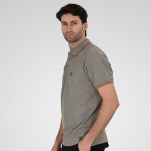 Double Ανδρικό Μπλουζάκι Polo  261PS-3079 LT-Grey