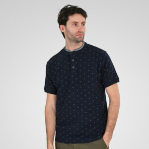 Double Ανδρικό Μπλουζάκι Polo 261PS-3082 Navy