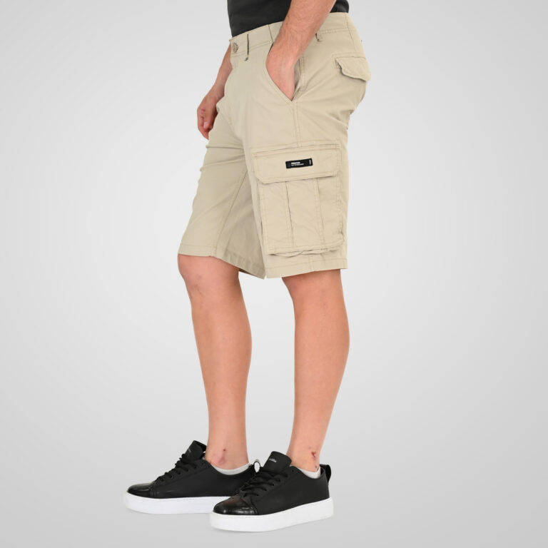 Rebase Ανδρική Cargo Βερμούδα  261RMSHO-7030 Ice Grey