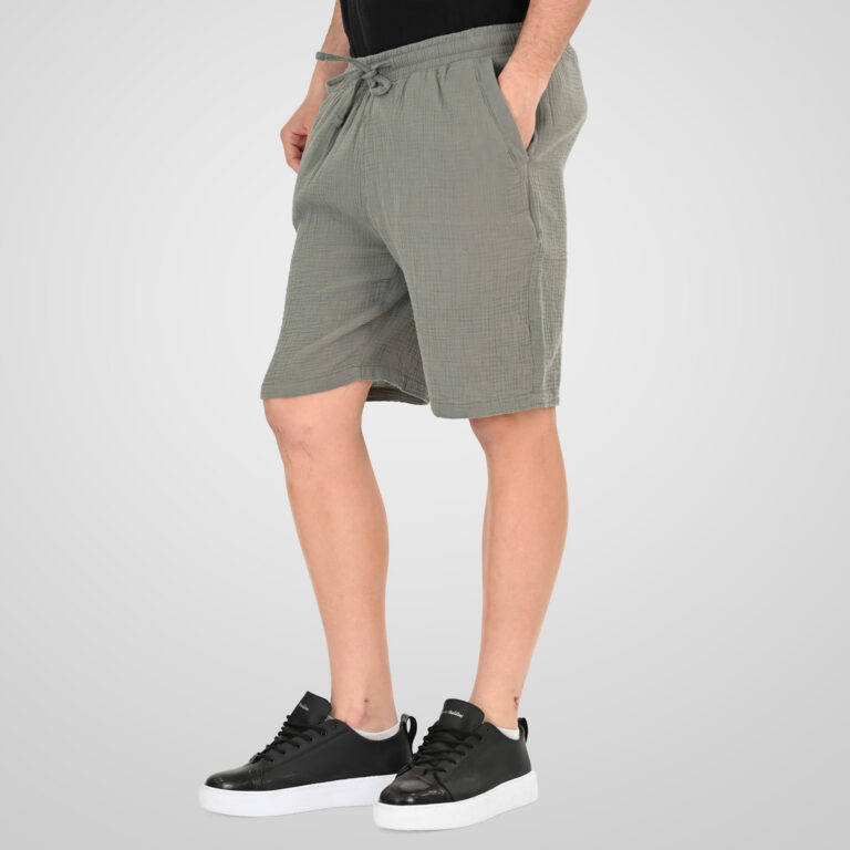 Rebase Ανδρική Βερμούδα RMSHO-7049 LT Khaki