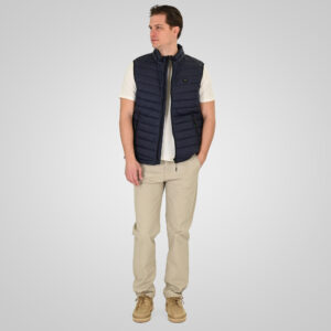 Double Αμάνικο Μπουφάν 261SMJK-2082VA Navy Double Αμάνικο Μπουφάν 261SMJK-2082VA Navy